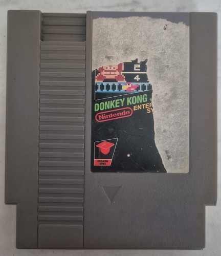 Donkey Kong Jr. Math (1983) NES box