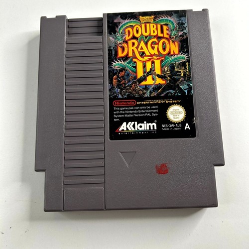 Double Dragon III: The Sacred Stones (1991) NES box