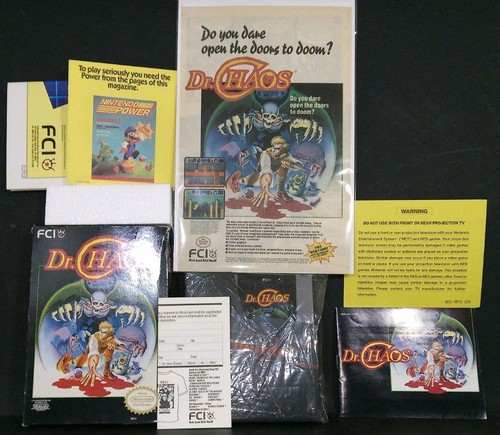 Dr. Chaos (1987) Famicom Disk System box
