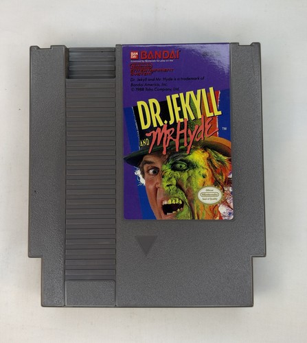 Dr. Jekyll and Mr. Hyde (1988) NES box