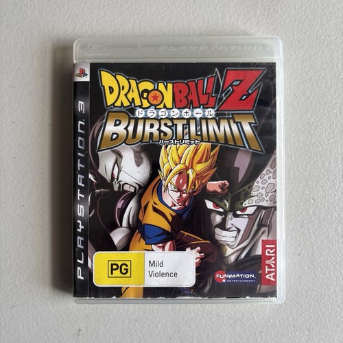 Dragon Ball Z: Burst Limit (2008) PlayStation 3 box