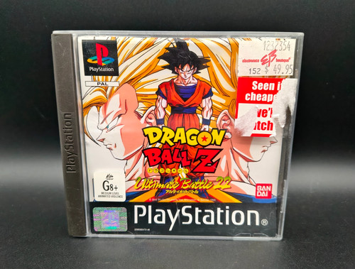 Dragon Ball Z: Ultimate Battle 22 (1995) PlayStation box