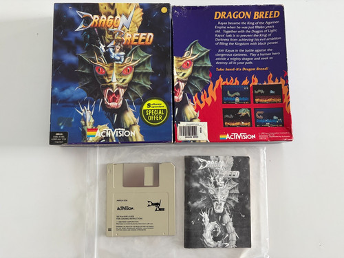 Dragon Breed (1989) ZX Spectrum box
