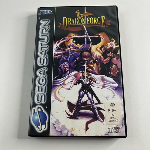 Dragon Force (1996) Sega Saturn box