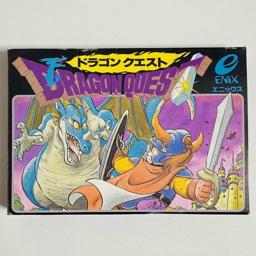 Dragon Quest (1986) NES box