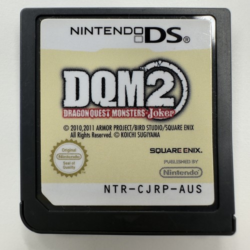 Dragon Quest Monsters: Joker 2 (2010) Nintendo DS box