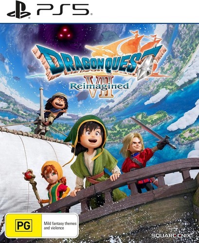 Dragon Quest VII (2000) PlayStation box
