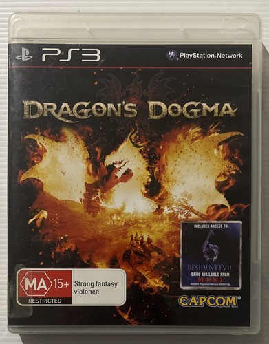 Dragon's Dogma (2012) PlayStation 3 box