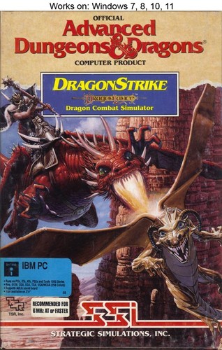 DragonStrike (1990) Sharp X68000 box