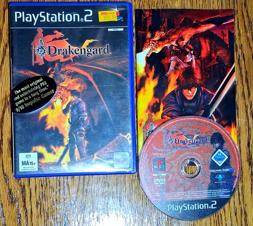 Drakengard (2003) PlayStation 2 box