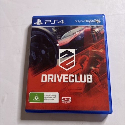 Driveclub (2014) PlayStation 4 box