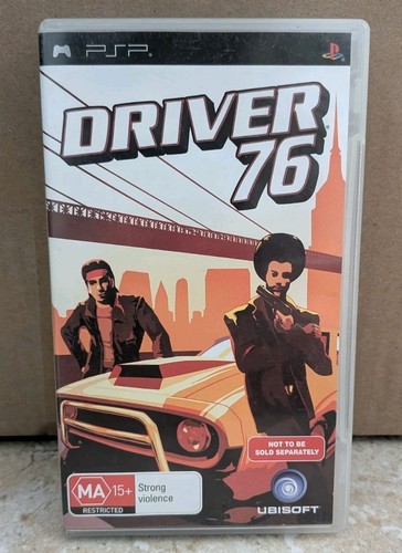 Driver 76 (2007) PlayStation Portable box