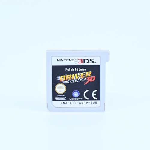 Driver: Renegade (2011) Nintendo 3DS box