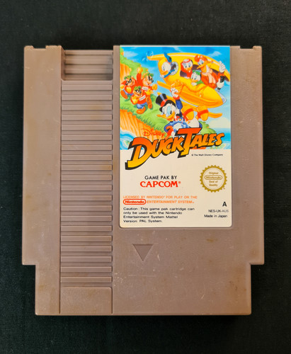 DuckTales (1989) NES box
