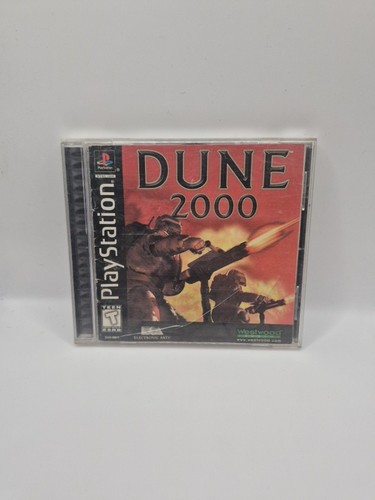 Dune 2000 (1998) PlayStation box