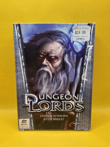 Dungeon Lords (2005) Windows box