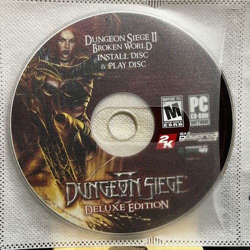 Dungeon Siege II (2005) Windows box