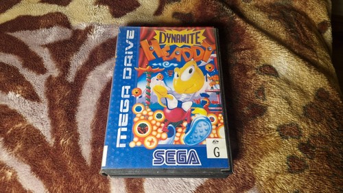 Dynamite Headdy (1994) Game Gear box