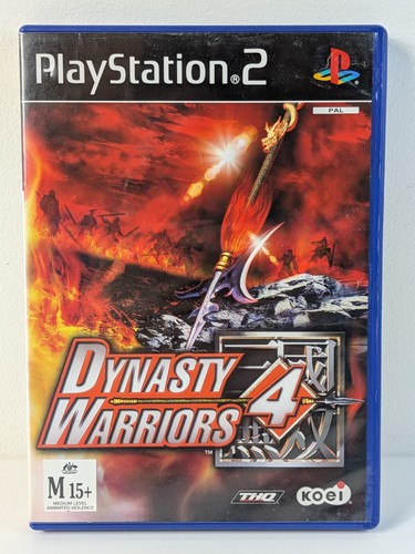 Dynasty Warriors 4 (2003) PlayStation 2 box