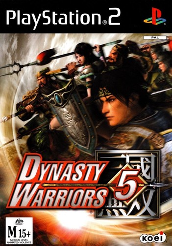 Dynasty Warriors 5 (2005) PlayStation 2 box
