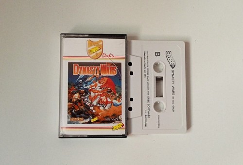 Dynasty Wars (1989) Commodore 64 box