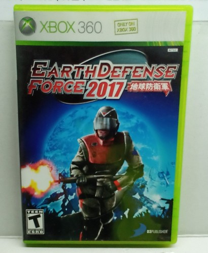 Earth Defense Force 2017 (2006) Xbox 360 box