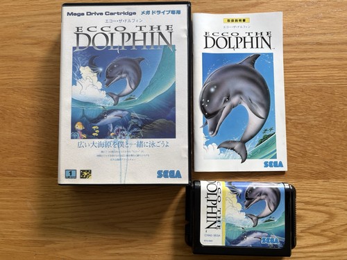 Ecco the Dolphin (1992) Master System box