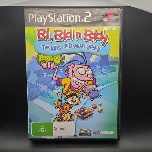 Ed, Edd n Eddy: The Mis-Edventures (2005) PlayStation 2 box