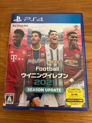 eFootball PES 2021 (2020) PlayStation 4 box