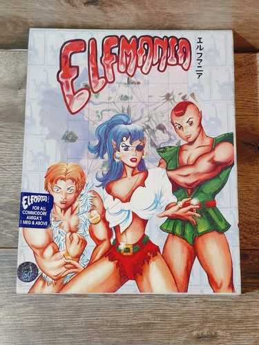Elfmania (1994) Amiga box