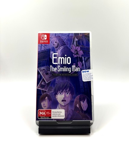 Emio – The Smiling Man: Famicom Detective Club (2024) Nintendo Switch box