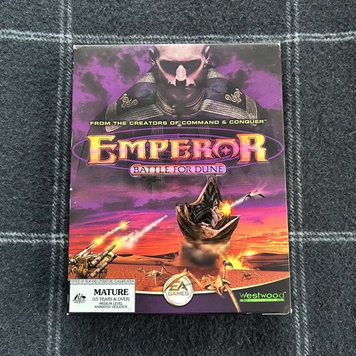 Emperor: Battle for Dune (2001) Windows box