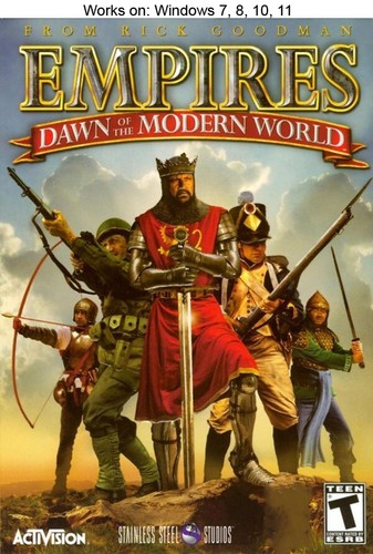 Empires: Dawn of the Modern World (2003) Windows box