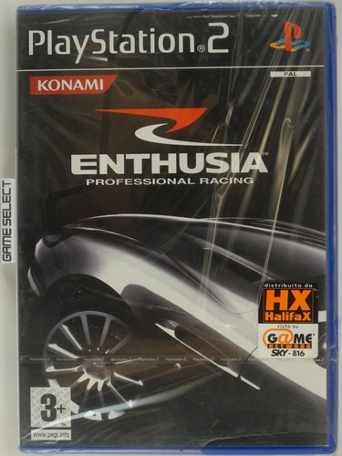 Enthusia Professional Racing (2005) PlayStation 2 box