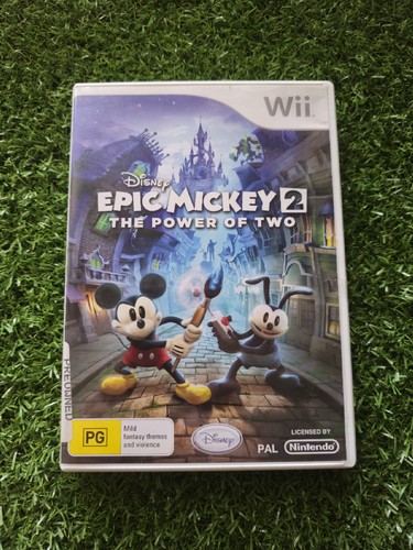 Epic Mickey 2: The Power of Two (2012) Wii box