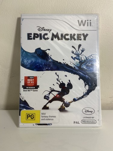 Epic Mickey (2010) Wii box