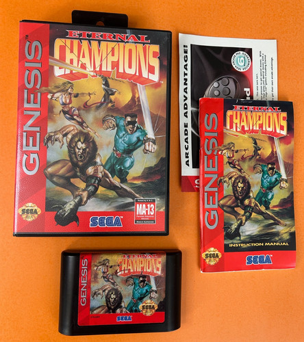 Eternal Champions (1993) Mac box