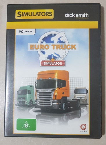 Euro Truck Simulator (2008) Mac box