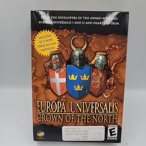 Europa Universalis: Crown of the North (2000) Windows box