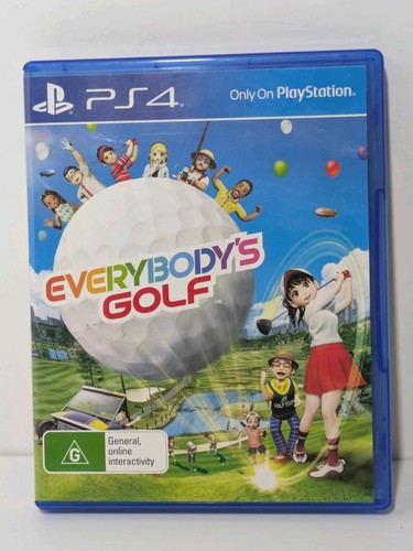 Everybody's Golf (2017) PlayStation 4 box