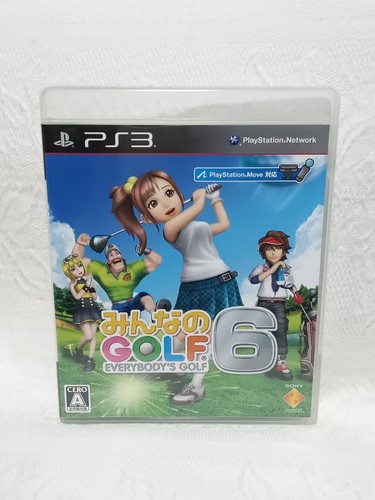 Everybody's Golf 6 (2011) PlayStation Vita box