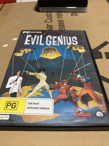 Evil Genius (2004) Windows box