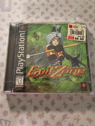 Evil Zone (1999) PlayStation box
