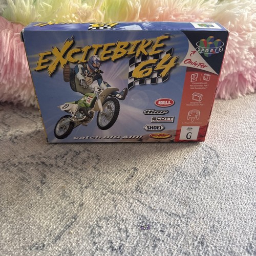 Excitebike 64 (2000) Nintendo 64 box