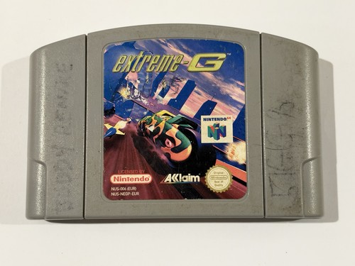 Extreme-G (1997) Nintendo 64 box