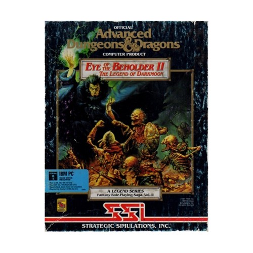 Eye of the Beholder II: The Legend of Darkmoon (1991) FM Towns box