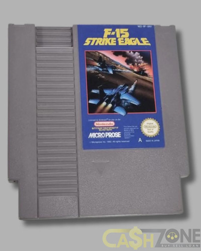 F-15 Strike Eagle (1984) NES box