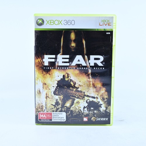 F.E.A.R. (2005) Xbox 360 box