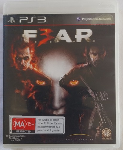 F.E.A.R. 3 (2011) PlayStation 3 box
