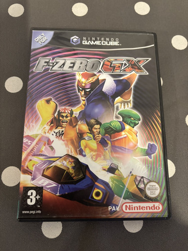 F-Zero GX (2003) GameCube box
